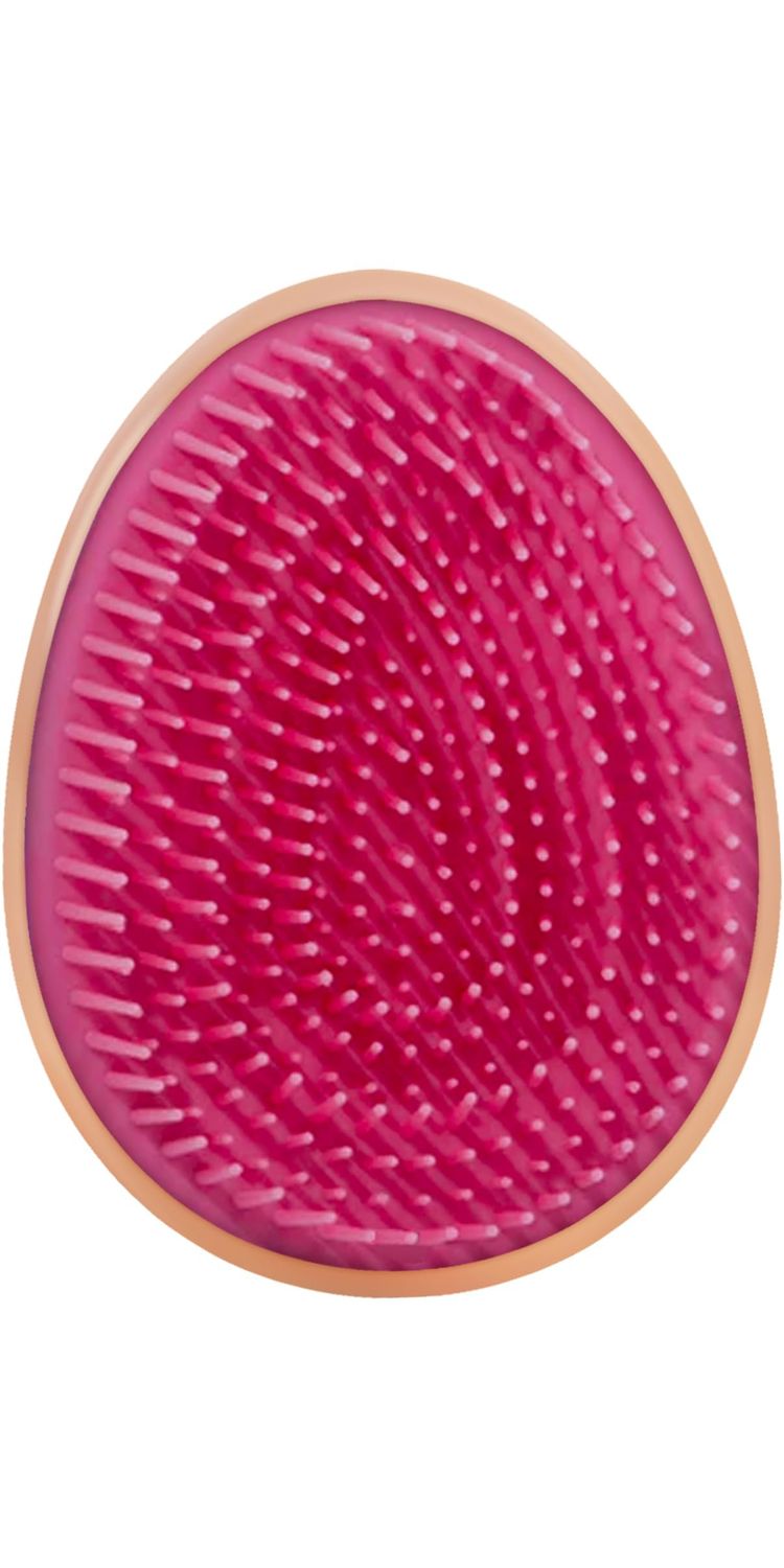 Drop Dead Gorgeous Rose Gold Hair Brush For Wet Dry Hair All Hair Types Detangler Palm Brush Self-Care Travel Essential