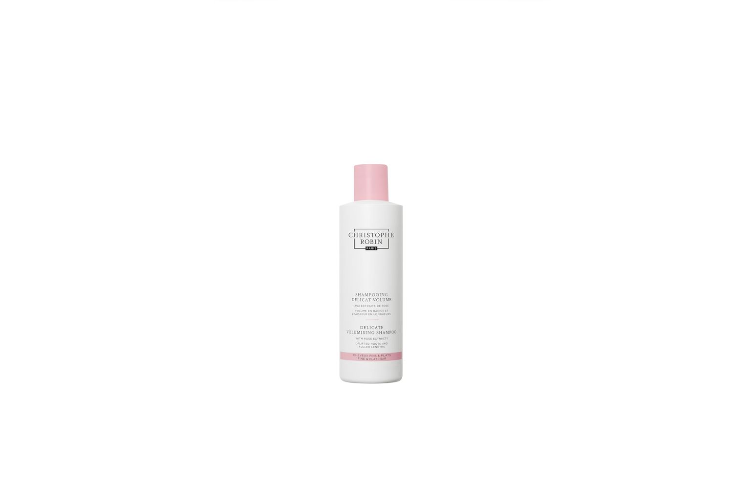Christophe Robin Delicate Volumizing Shampoo With Rose Extracts for Thin, Fine, and Flat Hair 8.4 fl. oz