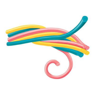 Twizzlers Pull n Peel Strawberry Candy Bulk Pack - 55 Individually Wrapped Twizzlers - Strawberry Cream Pastel Colored Bulk Candy for Gifting and Sharing - 1.5 Pounds