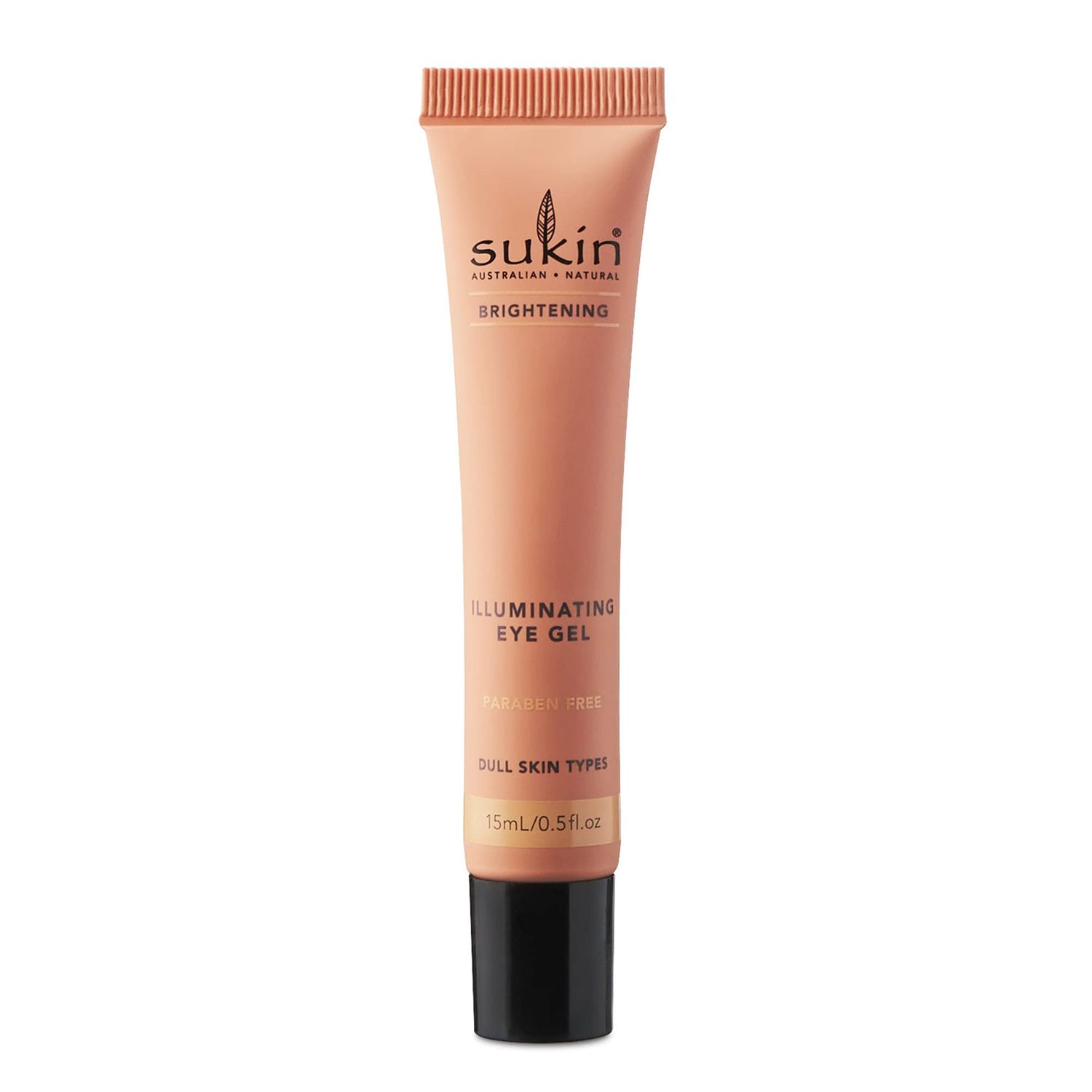 Sukin Brightening Illuminating Eye Gel with Green Coffee Kakadu Plum, 0.5 Ounce