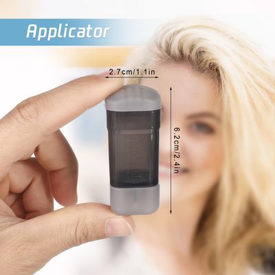 2 Pcs Minoxidil Liquid Applicator, Quick and Efficient Hair Oiling Dispenser Brush, Root Comb Applicator Bottle for Hair Oil Scalp Tool, Applicator Massager for Hair Oil and Thin Hair Growth Serums