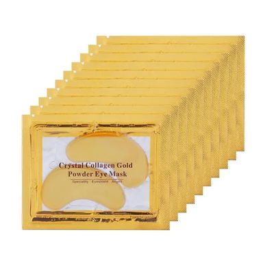 24K Gold Under Eye Patches with Collagen, Deep Hydration Anti-Aging Treatment pack of 12