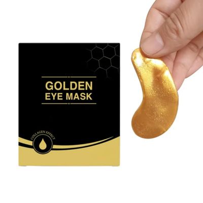 24K Gold Under Eye Patches with Collagen, Deep Hydration Anti-Aging Treatment pack of 12
