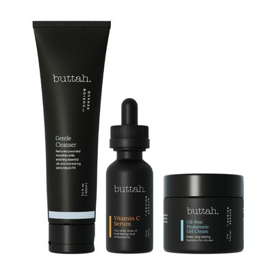 Buttah Skin by Dorion Renaud Oil-Free Hyaluronic Gel Cream 2oz - Daily Moisturizer - Hyaluronic Acid for Deep Hydration - AM PM Moisturizer - Naturally Based Skin Care - Black-Owned Skincare