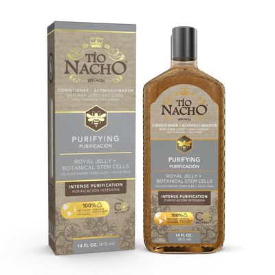 Tio Nacho Conditioner, Purifying with Royal Jelly, Infused with Botanical Stem Cells for Intense Hair and Scalp Purification Detoxifying Balance, 14 Fluid Ounces