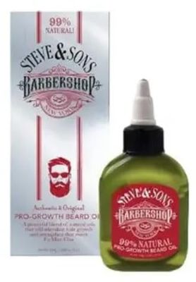 Steve Sons Barbershop Pro-Growth Beard Oil