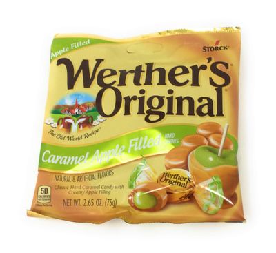 Werthers Bundle (4 Items) Variety Pack (Original Hard CandiesChewy CaramelsCreamy Caramel FilledCaramel Apple Filled)