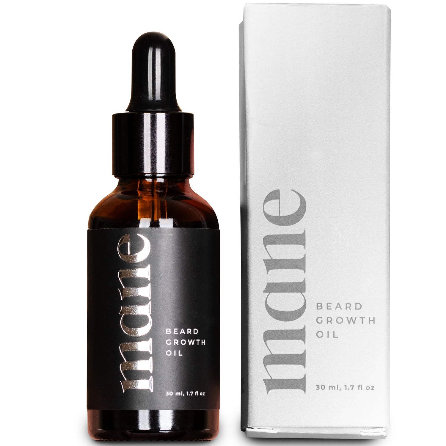 Beard Growth Oil for Men (30ml) Activate Hair Roots for Fuller Thicker Beard, Mustache Grow Oil - Facial Hair Growth for Men