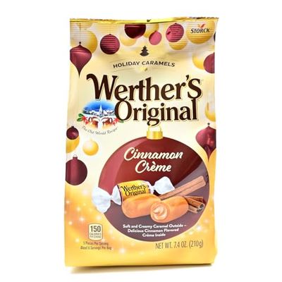 Werther&#39;s Original Cinnamon Creme 7.4oz Bag