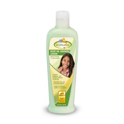 SofnFree nPretty GroHealthy Olive Oil Hair Lotion for Hair Growth - Repairs, Rebuilds, Moisturizes and Promotes Growth for Soft, Healthy, Shiny, Longer, and Thicker Hair - 8.8 Ounce, Single
