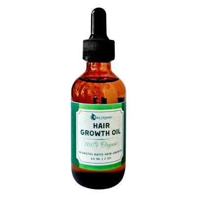 Hair Growth Oil - Natural Ingredients - Nourishes Scalp and Strengthens Hair - 60ml