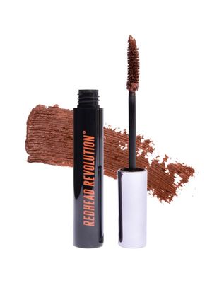 Redhead Revolution&#39;s Vegan Gingerlash Redhead Mascara Auburn Brown Mascara for Redheads Blondes (Honest Auburn)