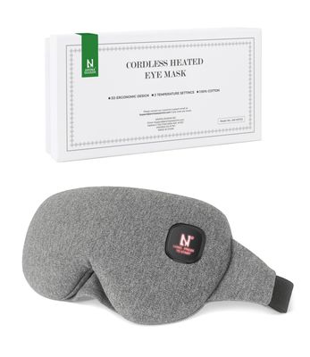 Aroma Season Heated Eye Mask, Heated Eye Compress for Dry Eyes Stye Blepharitis MGD and Blepharitis, Moist Heat Treatment to Unclog Lacrimal Glands
