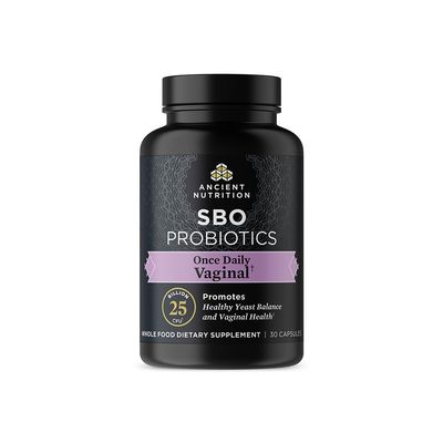 Ancient Nutrition Probiotic for Women, Once Daily Women&#39;s Probiotics for Vaginal Health, 30ct, Healthy Yeast Balance for Feminine Care, Made with Cranberry and Apple Cider Vinegar, 25 Billion CFUs