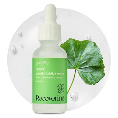 Olivia Allison Centella Asiatica (CICA) Serum 1.0 fl oz - With Triple Hyaluronic Serum for Intense Hydration for Dewy Glow