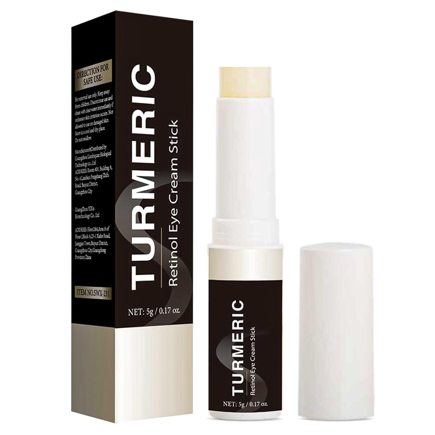 Retinol Eye Cream Stick for Under Eye Bags,Eye Balm Moisturizes Hydrating for Dark Circle,Wrinkles, Undereye care for Women Girl