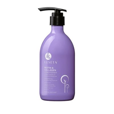 Luseta Biotin Collagen Conditioner Thickening for Hair Loss, 16.9oz Biotin Hair Conditioner for Hair Growth - Infused with Argan Oil to Repair Damaged Dry Hair - Sulfate Free Paraben Free