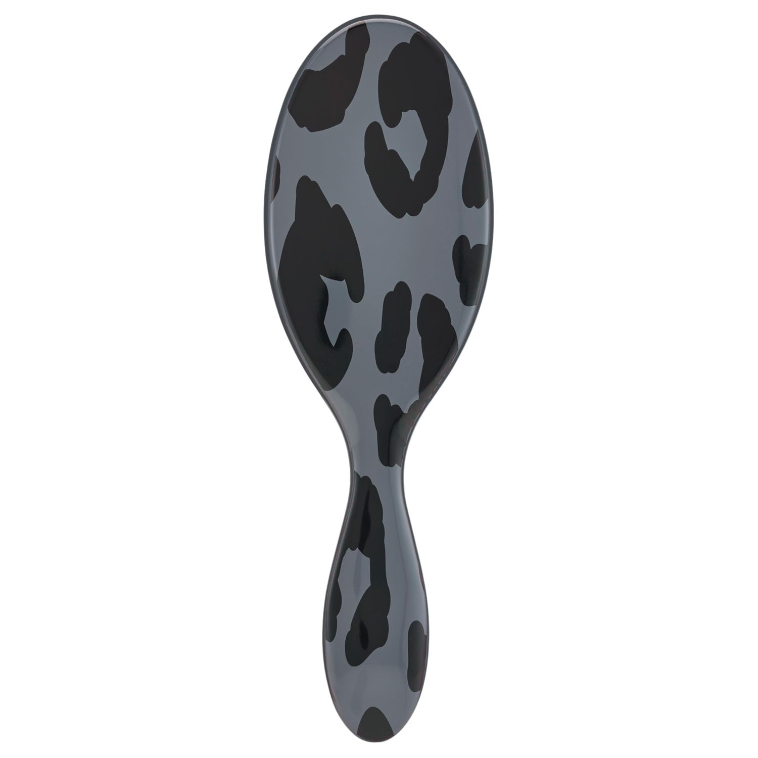 Wet Brush Original Detangler Hair Brush, Dark Gray Leopard (Safari), Ultra-Soft IntelliFlex Bristles, Detangling Bristles Glide Through Tangles (Wet Dry Hair), Women Men