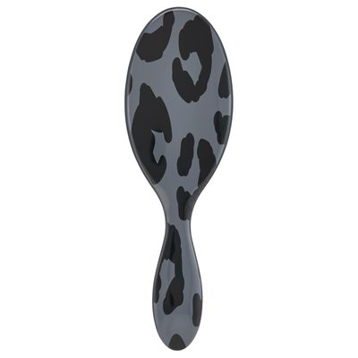 Wet Brush Original Detangler Hair Brush, Dark Gray Leopard (Safari), Ultra-Soft IntelliFlex Bristles, Detangling Bristles Glide Through Tangles (Wet Dry Hair), Women Men