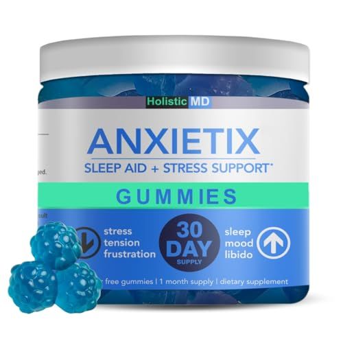 Holistic MD Calm Sleep Gummies huperzine a yohimbine Supplements melatonin l theanine 5 htp Mugwort Mucuna Pruriens Alpha GPC Choline Supplements Sugar Free Gummies 1 Month Supply