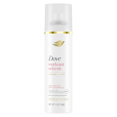 Dove Advanced Dry Shampoo Workout Refresh Revive Post Workout Hair Without Water Lasting Fragrance for 2 Days 5 oz