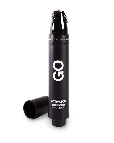 Copenhagen Grooming Beard-growth-serums Activator Go (0.33 Fl. Oz. 10ml) - Natural - Handy Biotin Serum for Beard Growth Treatment