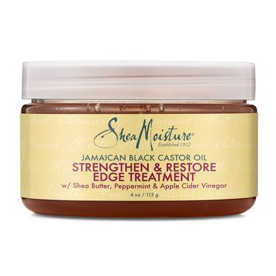 Shea Moisture Jamaican Black Castor Oil Strengthen, Grow Restore Edge Treatment, 4 Ounce