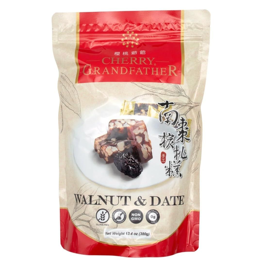 WALNUT DATE CANDY 13.4 OUNCES
