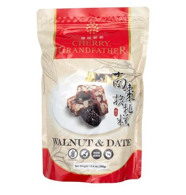 WALNUT DATE CANDY 13.4 OUNCES