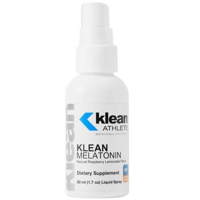 Klean ATHLETE Klean Melatonin Sleep Supplement to Support Healthy Sleep-Wake Cycles, and Exercise Recovery 1.7 Ounces Liquid Spray Raspberry Lemonade Flavor
