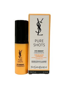 Yves Saint Laurent YSL PURE SHOTS Eye Reboot Concentrate Awakening Illuminating MINI Travel Size 5 ml 0.16 fl oz. - 5655