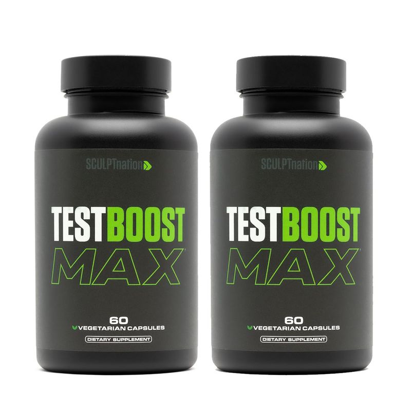 Sculpt Nation - Tribulus Terrestris Supplement with Ashwagandha, Tribulus Extract and American Ginseng Root - 60 Gluten Free Capsules - 2 Pack