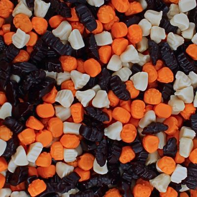 Ghoulish Gummy Halloween Bats, Ghosts, and Pumpkins - Creepy Cute Halloween Gummy Candy Bulk, Spooky Fun Halloween Candy by Queen City Candy Cave (8 Oz)