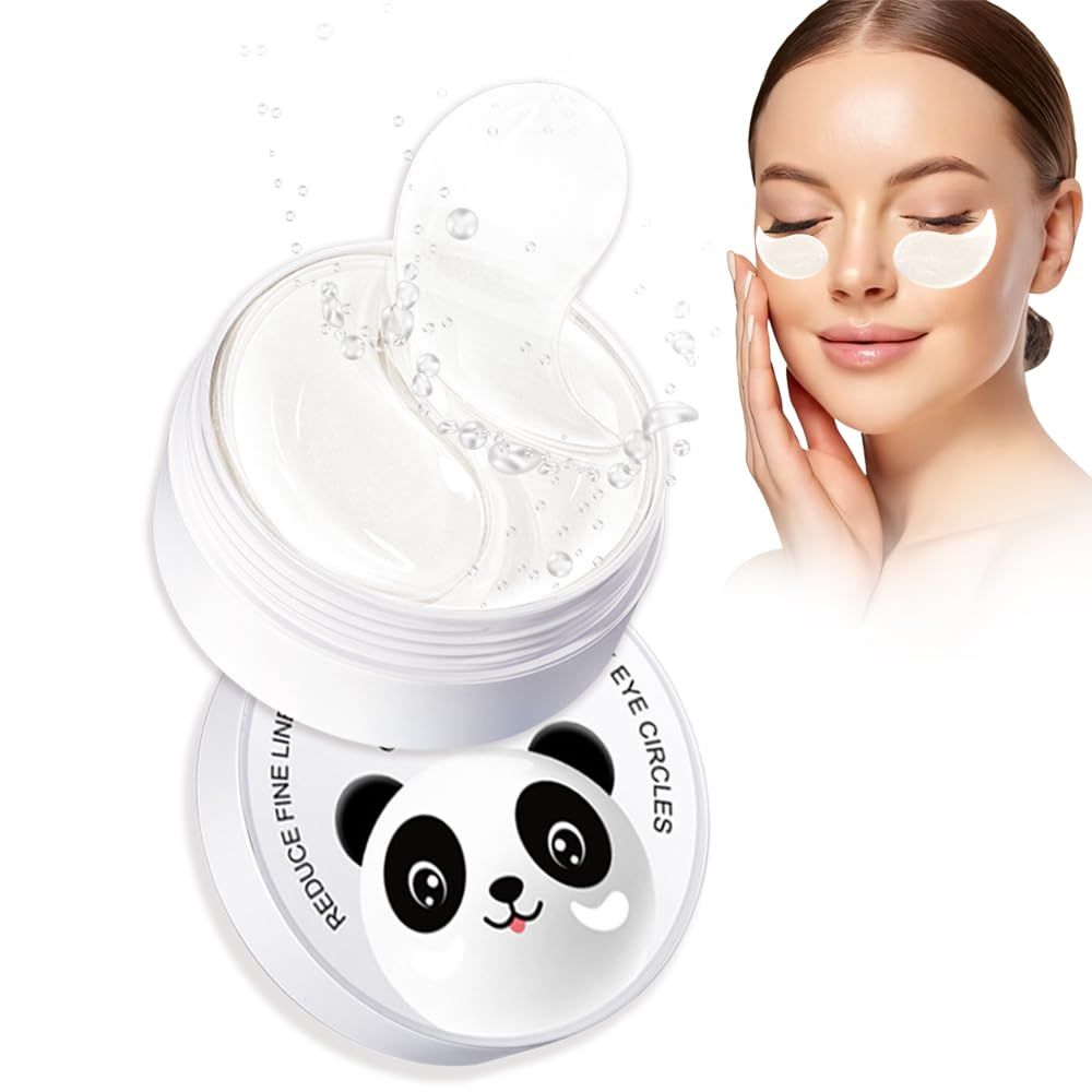 AMY&#39;S DIARY 24K Gold Eye Mask Under Eye Patches (30 Pairs)- Puffy Eyes Dark Circles Treatments,Reduce Under Eye Bags and Smooth Wrinkles,Eye Skin Care Pads With Collagen (Collagen)