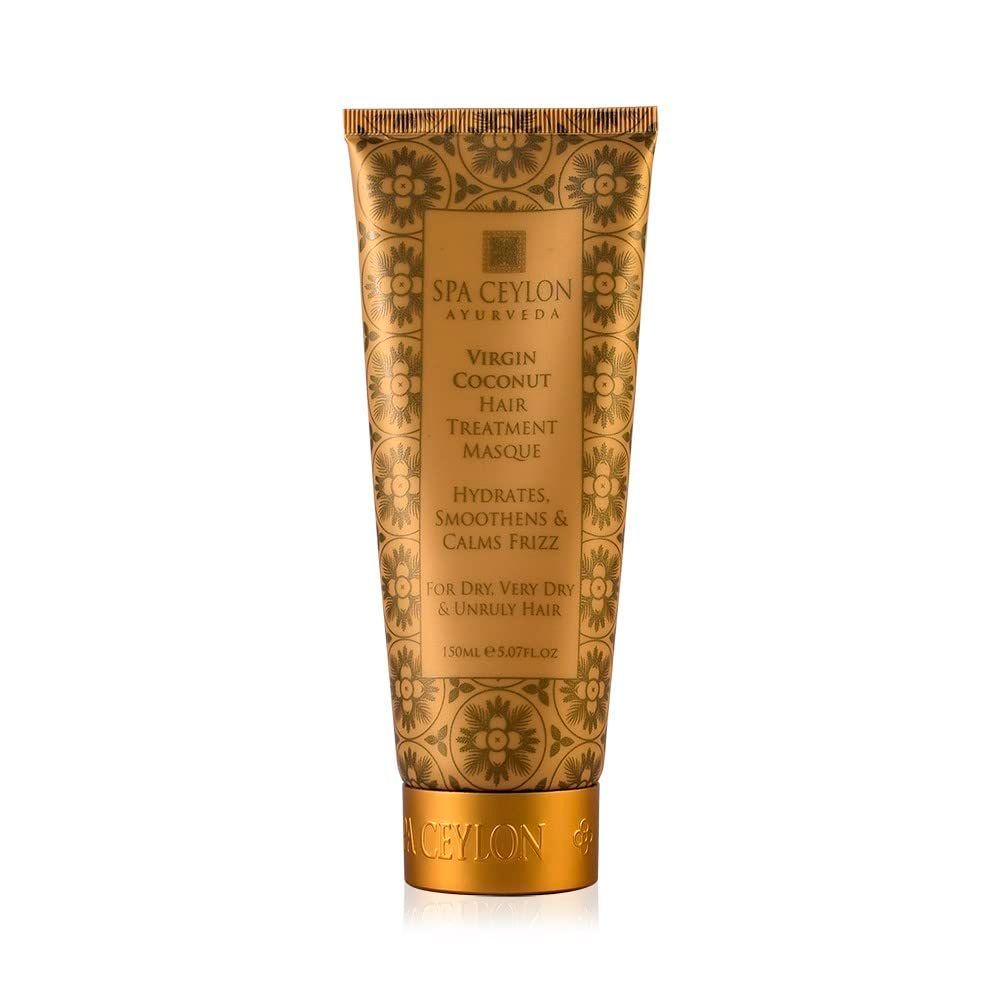 SPA CEYLON Virgin Coconut Hair Treatment Masque Deep Conditioning Hair Repair 100 Vegan Vegetarian Best for Dry, Very Dry Unruly Hair