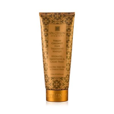 SPA CEYLON Virgin Coconut Hair Treatment Masque Deep Conditioning Hair Repair 100 Vegan Vegetarian Best for Dry, Very Dry Unruly Hair