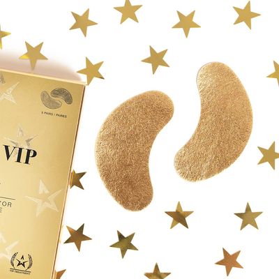 STARSKIN VIP - Under Eye Patches, Award Winning Eye Mask, Reduces Puffy Eyes, Wrinkles, Eye Bags Dark Circles, 83 Rose Extract, 5 Pack