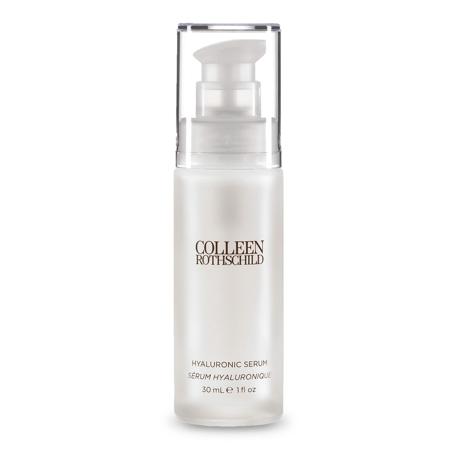 COLLEEN ROTHSCHILD Hyaluronic Serum Instant and Long-Term Hydration Hyaluronic Acid Niacinamide Plump, Smooth, and Brighten For All Skin Types (1 fl oz)