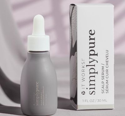 It Works! Simplypure Scalp Serum for Hair Growth with AnaGain - Nourishing Scalp Moisturizer, Reduces Shedding Breakage, Volumizes Shines, Clear Scalp Treatment for Healthier, Stronger Hair