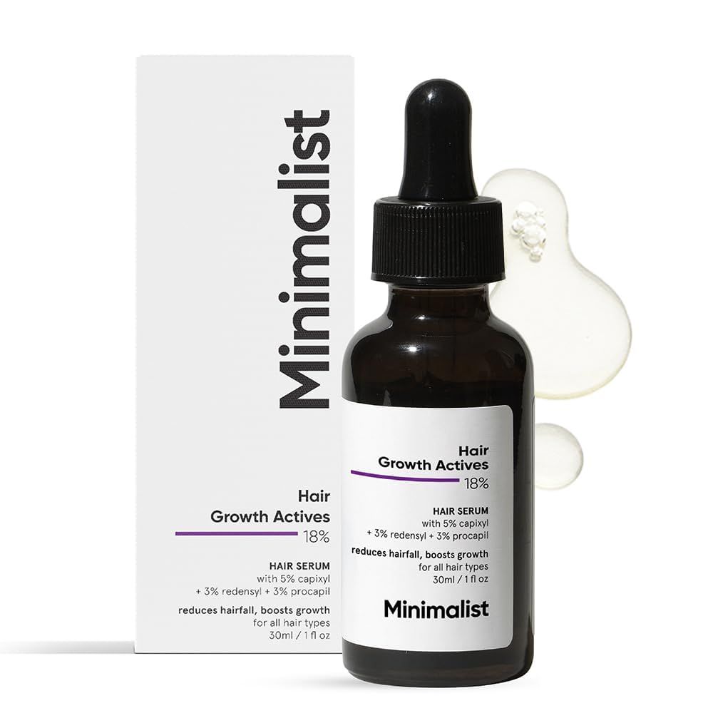 Healthy Greens Hair Growth Serum for Men and Women for Thinning Hair Hair Loss- 1 Month