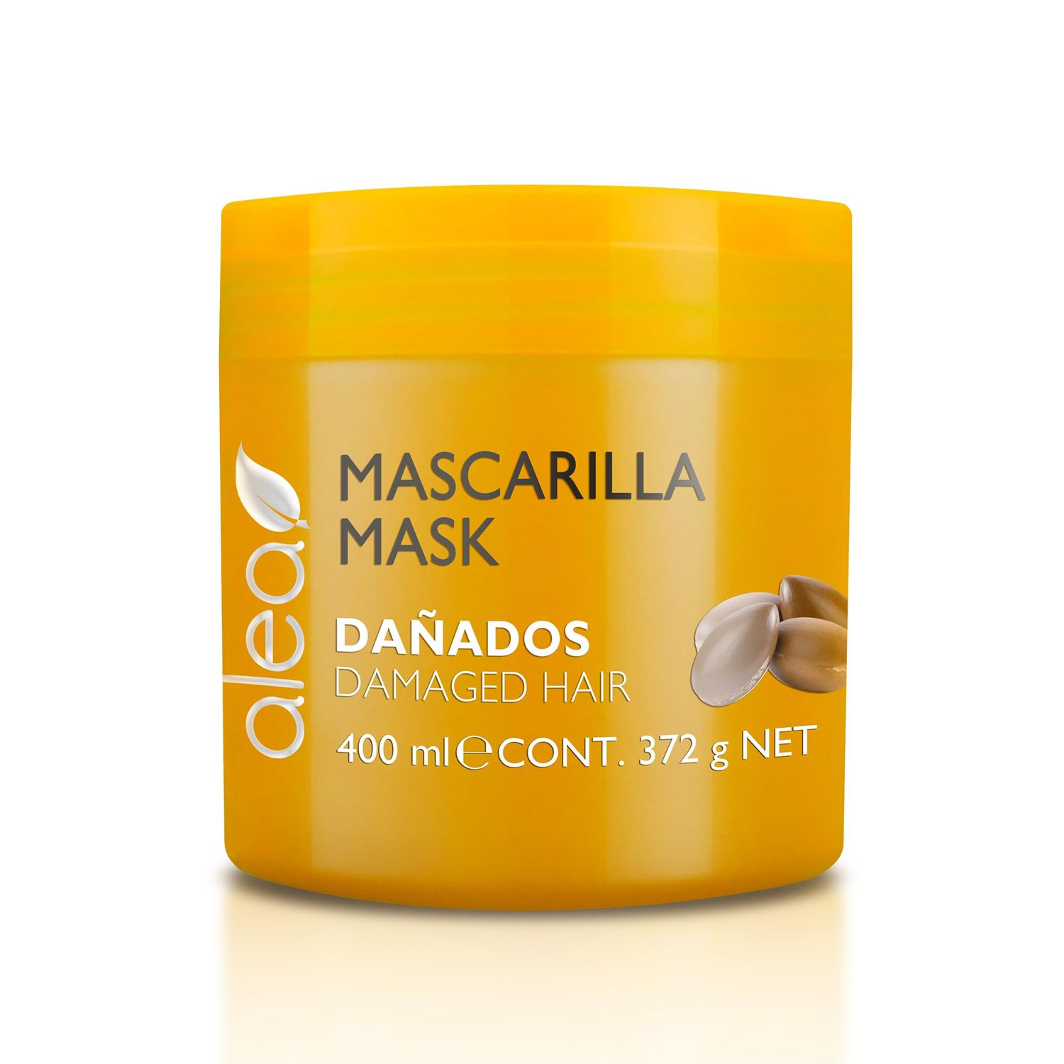 ALEA - Hair Repair Mask - Damaged Hair Line - 400 ml - with Silk Proteins and Argan Oil - for Dry and Damaged Hair - Restores Hair Vitality - Sulfate and Paraben-Free