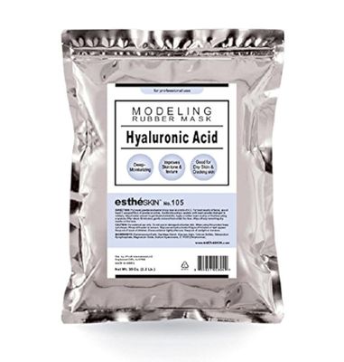 estheSKIN No.105 Hyaluronic Acid Modeling Rubber Mask for professional use, 35 Oz.