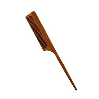 Daiso Japanese Style Peach Wood Natural Comb - Anti Static Hair lustrous hair can,also make oil combs. 8966