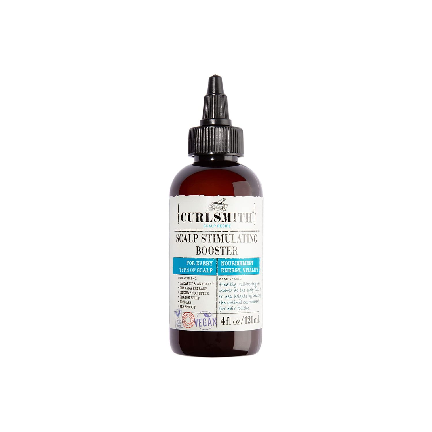 CURLSMITH - Scalp Stimulating Booster - Vegan Scalp Care Day Serum for Hair Growth (4oz)