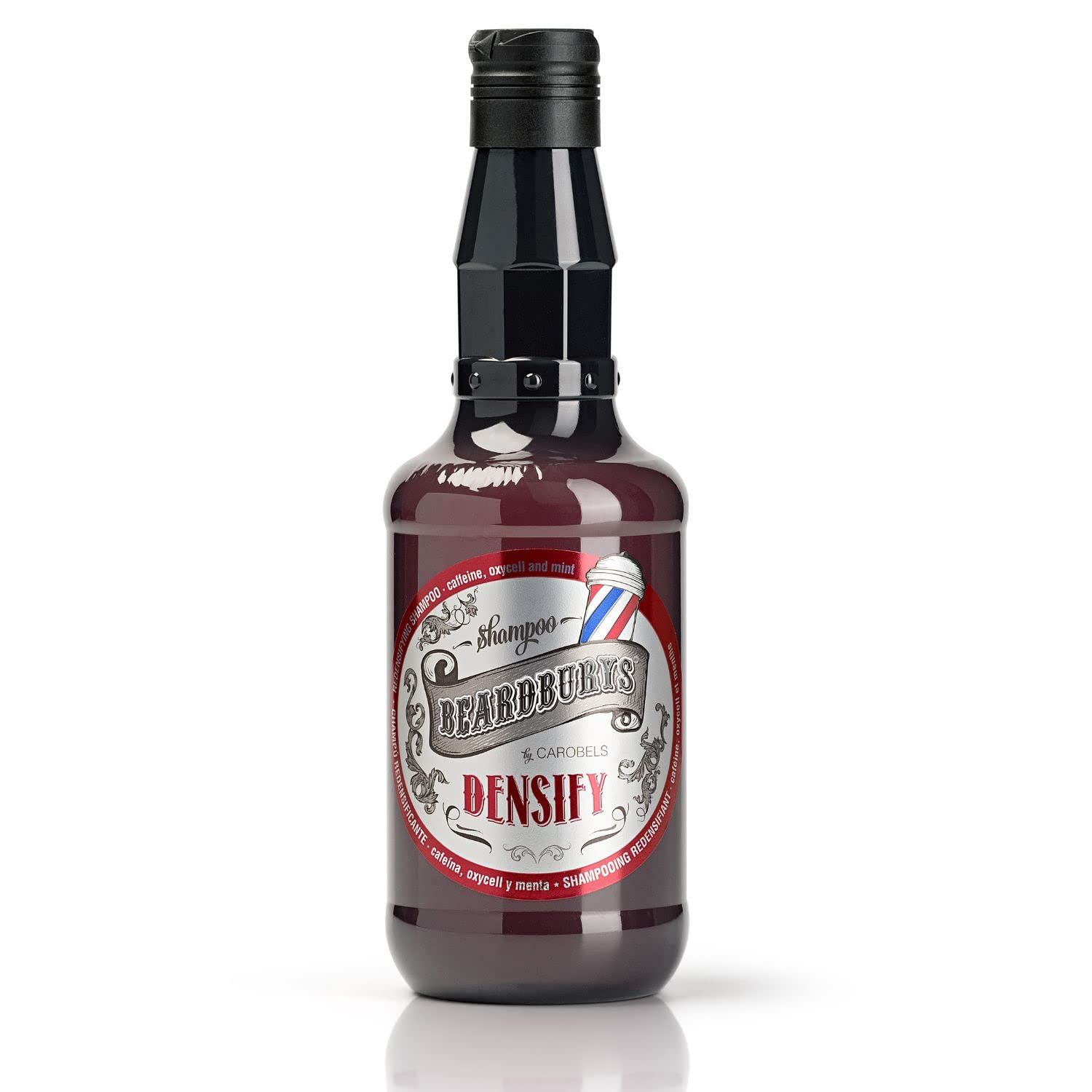 Beardburys Densify Redensifying Shampoo for Men, Strengthen and Thicken Hair, Natural Ingredients, Ideal for Fine and Thinning Hair, Paraben-Free 330ml