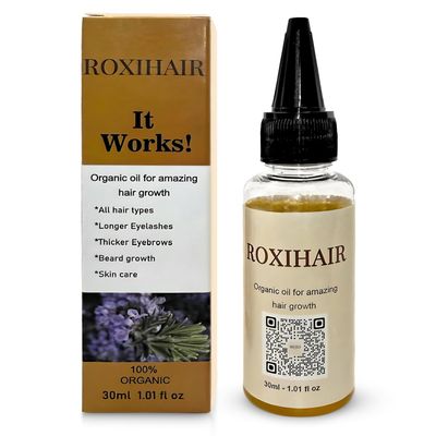 ROXIHAIR Rosemary Oil for Hair Growth- 30ml Rosemary Oil that Strengthens Hair Follicles with Extra Strength Formula Noticeable Fast Results, Organic Rosemary Oil for Hair Growth That Works