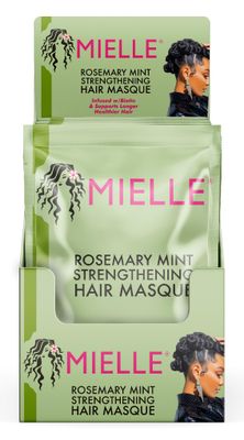 Mielle Rosemary Mint Strengthening Hair Masque wBiotin 1.75 (Pack of 3)