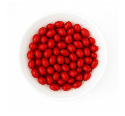 Old Fashioned Red Boston Baked Beans, Hard Candy Coated Toasted Peanuts (1 Pound)