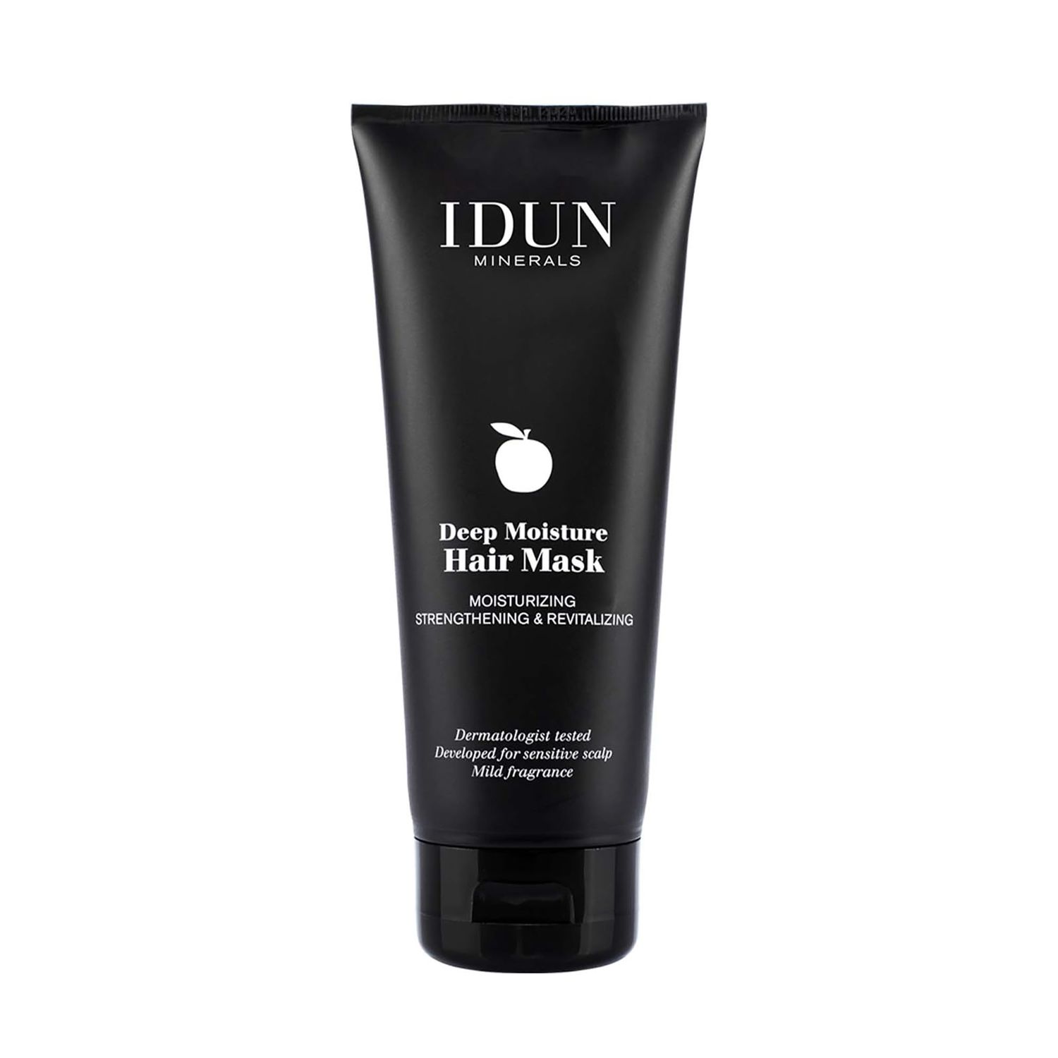 IDUN Minerals - Deep Moisture Hair Mask - Strengthen and Restore, Nourish Hair with Shea Oil - Cruelty Free, 100 Vegan Hair Care - 6.76 fl oz Tube