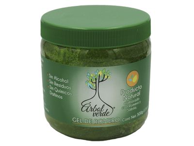 Rosemary Hair Gel (17.6 oz) - Natural products- Fights Hair Loss - No alcohol, No sulfates, No Parabens, No Silicon